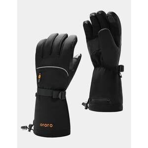 NEW ORORO unisex buffalo heated gloves 2.0 in black
